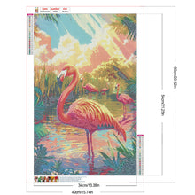 Load image into Gallery viewer, Diamond Painting - Full Round - Flamingo (40*60CM)