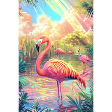Load image into Gallery viewer, Diamond Painting - Full Round - Flamingo (40*60CM)