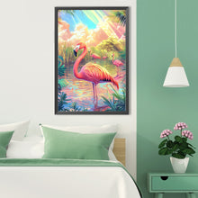 Load image into Gallery viewer, Diamond Painting - Full Round - Flamingo (40*60CM)