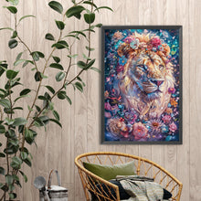 Load image into Gallery viewer, Diamond Painting - Full Round - Flower lion (40*60CM)