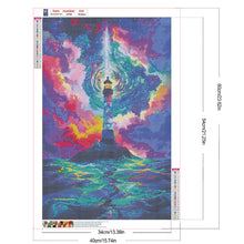 Load image into Gallery viewer, Diamond Painting - Full Round - Lighthouse (40*60CM)