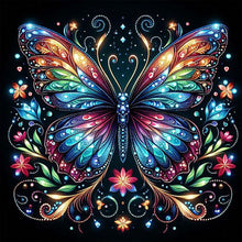 Load image into Gallery viewer, Diamond Painting - Full Round - Shining jewel butterfly (40*40CM)