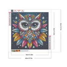 Load image into Gallery viewer, Diamond Painting - Full Round - Shining jewel owl (40*40CM)