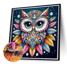 Load image into Gallery viewer, Diamond Painting - Full Round - Shining jewel owl (40*40CM)