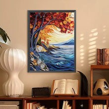 Load image into Gallery viewer, Diamond Painting - Full Round - Paper quilling landscape (30*40CM)