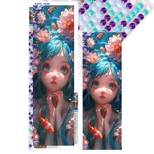 Load image into Gallery viewer, Diamond Painting - Full Round - Clownfish and blue-haired girl (30*90CM)