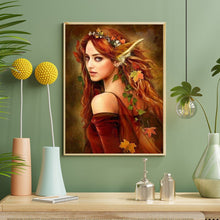 Load image into Gallery viewer, Diamond Painting - Full Round - Elf girl (40*50CM)