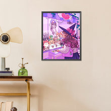 Load image into Gallery viewer, Diamond Painting - Full Round - Girl with doll (40*50CM)