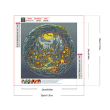 Load image into Gallery viewer, Diamond Painting - Full Round - Dark art village (30*30CM)