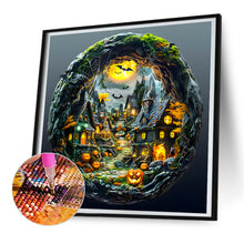 Load image into Gallery viewer, Diamond Painting - Full Round - Dark art village (30*30CM)
