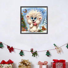 Load image into Gallery viewer, Diamond Painting - Full Round - Christmas funny bear (30*30CM)