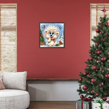 Load image into Gallery viewer, Diamond Painting - Full Round - Christmas funny bear (30*30CM)