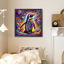 Load image into Gallery viewer, Diamond Painting - Full Round - Colorful penguins (30*30CM)