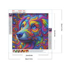 Load image into Gallery viewer, Diamond Painting - Full Round - Colorful puppies (30*30CM)