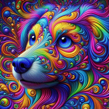 Load image into Gallery viewer, Diamond Painting - Full Round - Colorful puppies (30*30CM)
