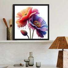 Load image into Gallery viewer, Diamond Painting - Full Round - Poppies (40*40CM)