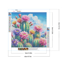 Load image into Gallery viewer, Diamond Painting - Full Round - Cactus flowers (40*40CM)