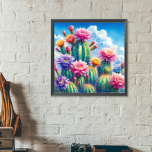 Load image into Gallery viewer, Diamond Painting - Full Round - Cactus flowers (40*40CM)
