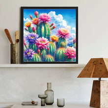 Load image into Gallery viewer, Diamond Painting - Full Round - Cactus flowers (40*40CM)