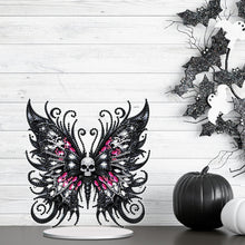 Load image into Gallery viewer, Skull Butterfly Desktop Diamond Art Kits Diamond Painting Desktop Ornaments Kit