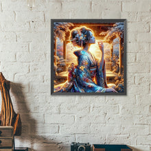 Load image into Gallery viewer, Diamond Painting - Full Round - Kimono girl (40*40CM)