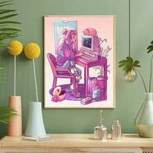 Load image into Gallery viewer, Diamond Painting - Full Round - Comic girl (40*50CM)