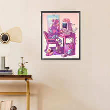 Load image into Gallery viewer, Diamond Painting - Full Round - Comic girl (40*50CM)