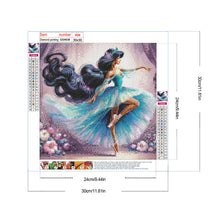 Load image into Gallery viewer, Diamond Painting - Full Round - Beautiful skirt princess (30*30CM)