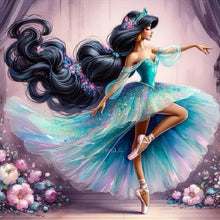 Load image into Gallery viewer, Diamond Painting - Full Round - Beautiful skirt princess (30*30CM)