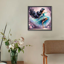 Load image into Gallery viewer, Diamond Painting - Full Round - Beautiful skirt princess (30*30CM)