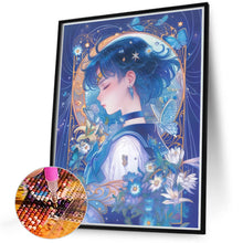 Load image into Gallery viewer, Diamond Painting - Full Round - Beautiful girl (40*50CM)