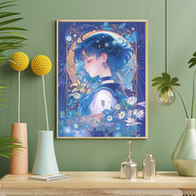 Load image into Gallery viewer, Diamond Painting - Full Round - Beautiful girl (40*50CM)