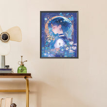 Load image into Gallery viewer, Diamond Painting - Full Round - Beautiful girl (40*50CM)