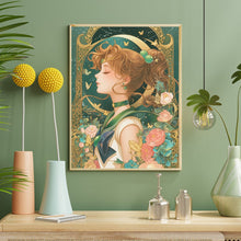 Load image into Gallery viewer, Diamond Painting - Full Round - Beautiful girl (40*50CM)