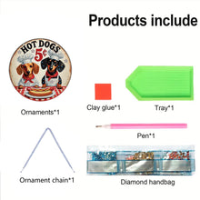 Load image into Gallery viewer, Acrylic Thanksgiving Diamond Painting Hanging Pendant for Garden Window Decor