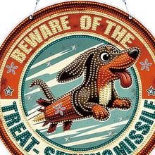 Load image into Gallery viewer, Acrylic Thanksgiving Diamond Painting Hanging Pendant for Garden Window Decor