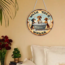 Load image into Gallery viewer, Acrylic Thanksgiving Diamond Painting Hanging Pendant for Garden Window Decor