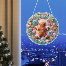 Load image into Gallery viewer, Acrylic Thanksgiving Diamond Painting Hanging Pendant for Garden Window Decor