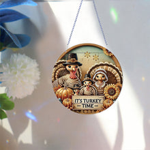 Load image into Gallery viewer, Acrylic Thanksgiving Diamond Painting Hanging Pendant for Garden Window Decor