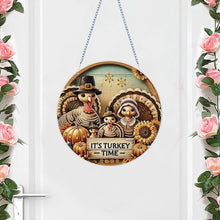 Load image into Gallery viewer, Acrylic Thanksgiving Diamond Painting Hanging Pendant for Garden Window Decor