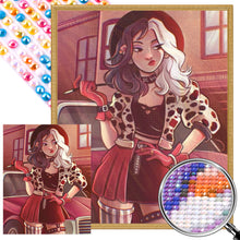 Load image into Gallery viewer, AB Diamond Painting - Full Round - Fashion girl (40*50CM)