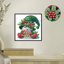 Load image into Gallery viewer, Diamond Painting - Partial Special Shaped - Christmas gnomes (30*30CM)
