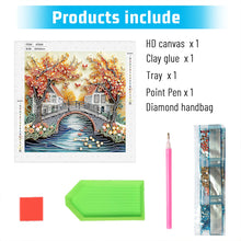 Load image into Gallery viewer, Diamond Painting - Partial Special Shaped - Paper quilling landscape (30*30CM)