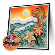 Load image into Gallery viewer, Diamond Painting - Partial Special Shaped - Paper quilling landscape (30*30CM)