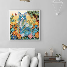 Load image into Gallery viewer, Diamond Painting - Partial Special Shaped - Quilling paper cat (30*30CM)