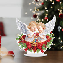 Load image into Gallery viewer, Christmas Angel Diamond Painting Tabletop Ornaments Kit Bedroom Table Decor