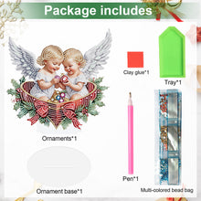 Load image into Gallery viewer, Christmas Angel Diamond Painting Tabletop Ornaments Kit Bedroom Table Decor