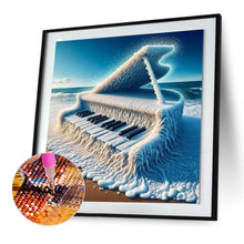 Load image into Gallery viewer, Diamond Painting - Full Round - Piano on the sea (30*30CM)