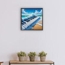 Load image into Gallery viewer, Diamond Painting - Full Round - Piano on the sea (30*30CM)