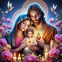 Load image into Gallery viewer, Diamond Painting - Full Round - Happy family (40*40CM)